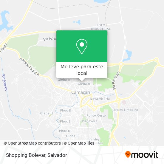 Shopping Bolevar mapa