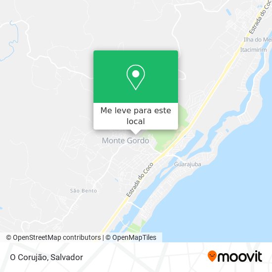 O Corujão mapa