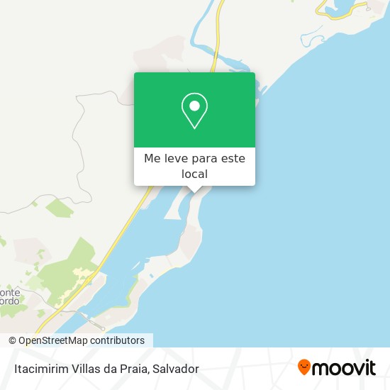 Itacimirim Villas da Praia mapa