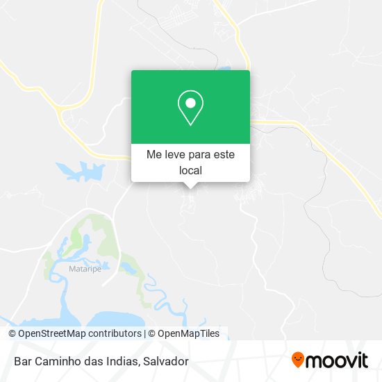 Bar Caminho das Indias mapa
