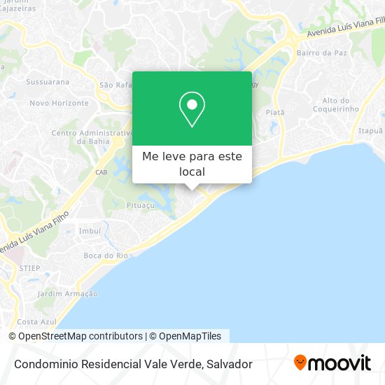 Condominio Residencial Vale Verde mapa