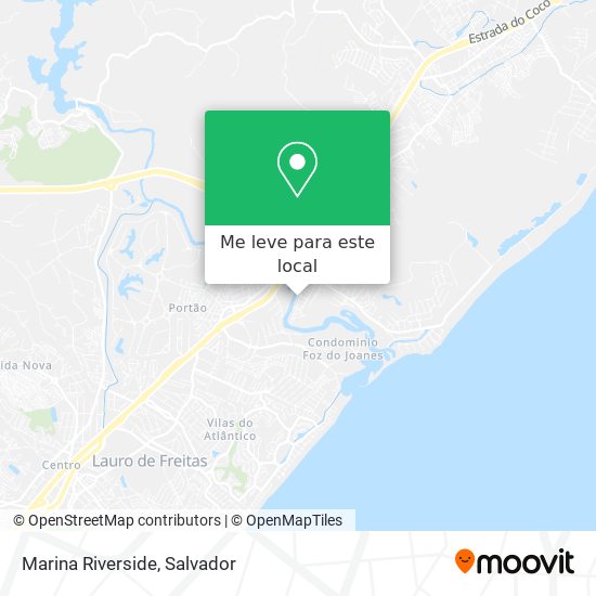 Marina Riverside mapa