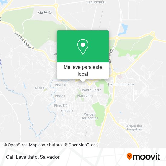 Call Lava Jato mapa