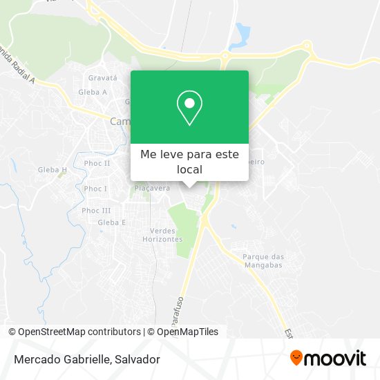 Mercado Gabrielle mapa