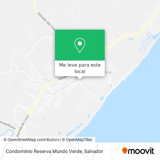 Condomínio Reserva Mundo Verde mapa