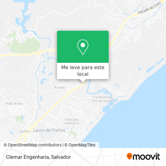 Clemar Engenharia mapa