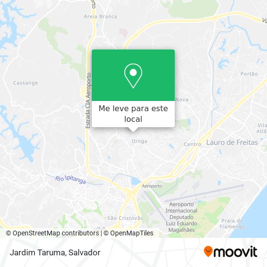 Jardim Taruma mapa