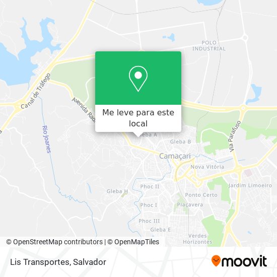 Lis Transportes mapa