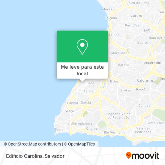 Edificio Carolina mapa