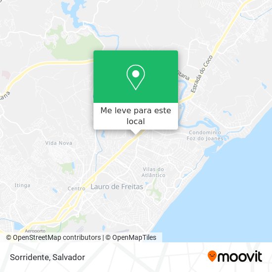 Sorridente mapa