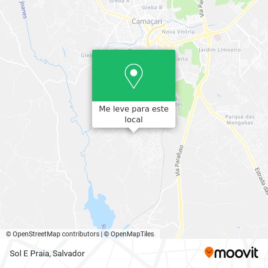 Sol E Praia mapa
