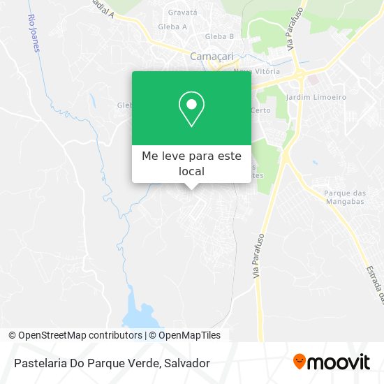 Pastelaria Do Parque Verde mapa