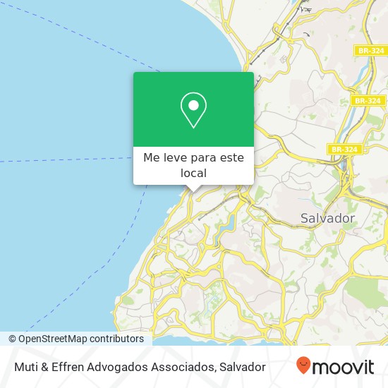 Muti & Effren Advogados Associados mapa