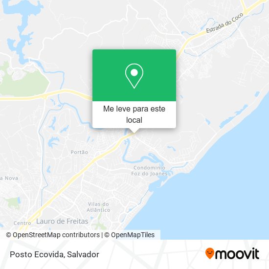Posto Ecovida mapa