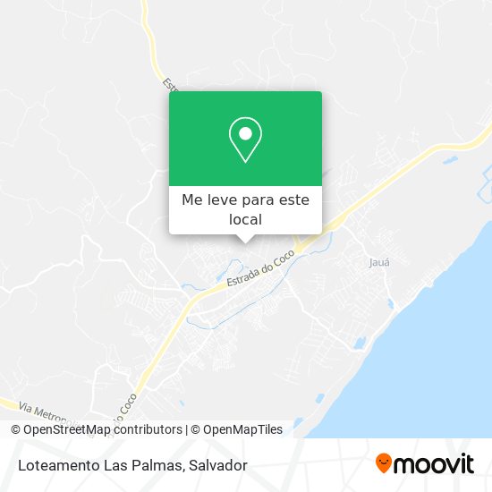 Loteamento Las Palmas mapa