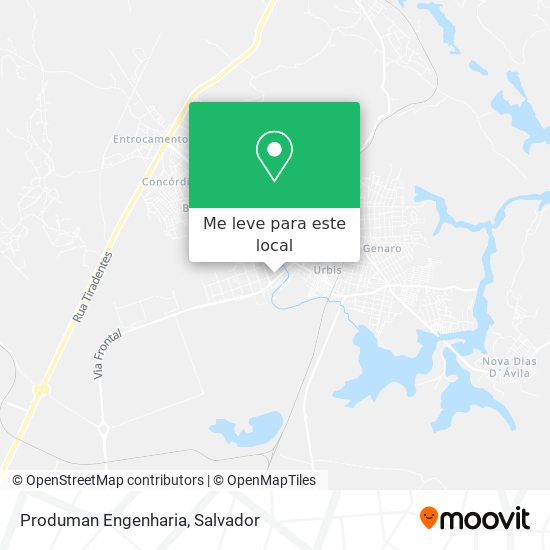 Produman Engenharia mapa