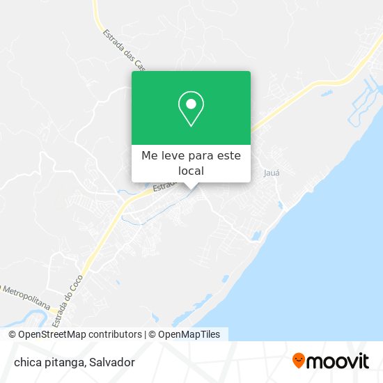 chica pitanga mapa