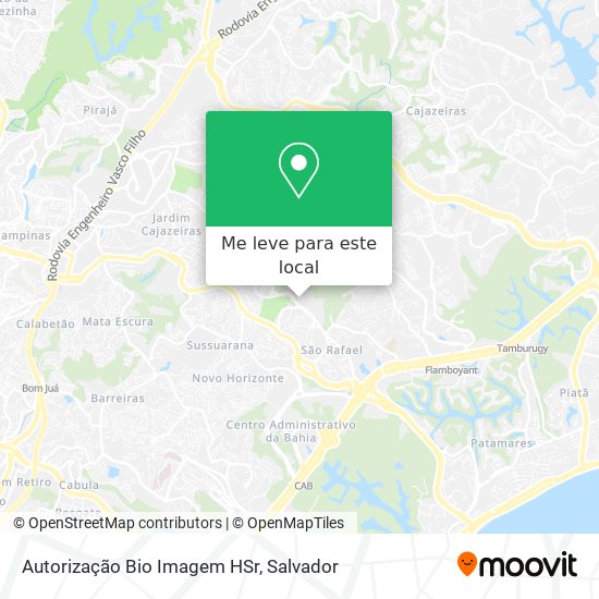 Autorização Bio Imagem HSr mapa