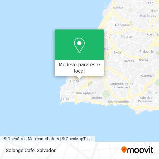 Solange Café mapa