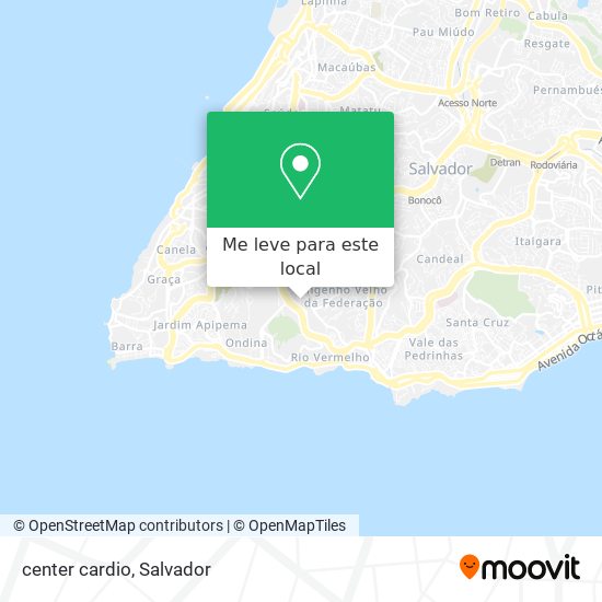 center cardio mapa
