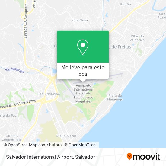 Salvador International Airport mapa