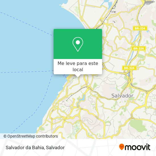 Salvador da Bahia mapa