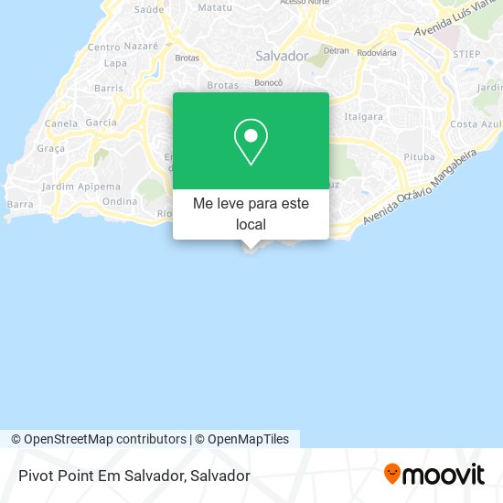 Pivot Point Em Salvador mapa