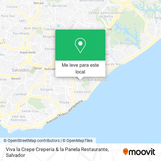 Viva la Crepe Creperia & la Panela Restaurante mapa