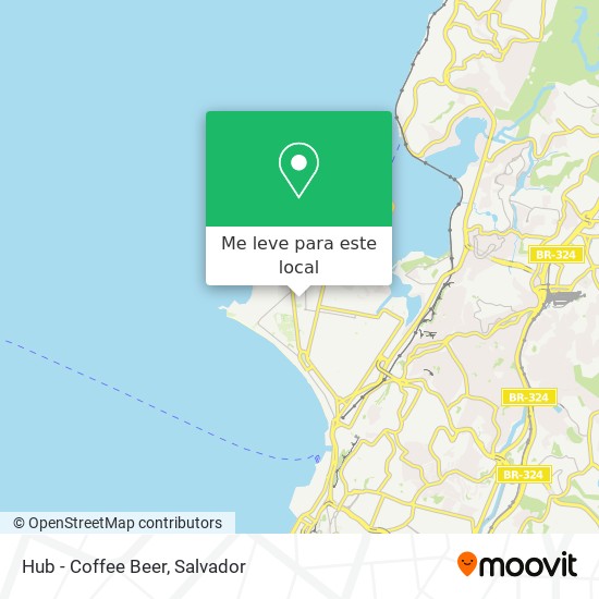 Hub - Coffee Beer mapa