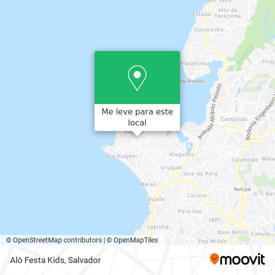 Alô Festa Kids mapa