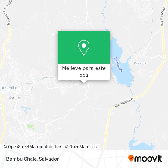 Bambu Chale mapa
