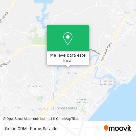 Grupo CDM - Prime mapa