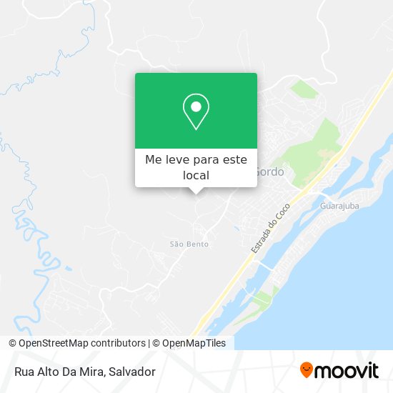 Rua Alto Da Mira mapa