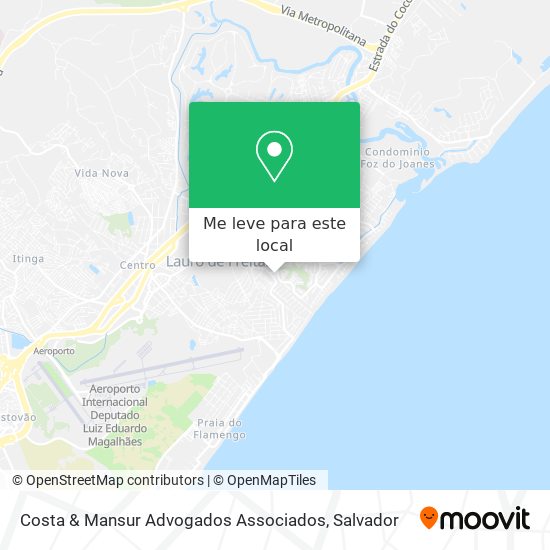 Costa & Mansur Advogados Associados mapa