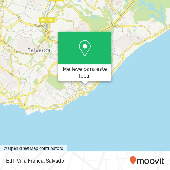 Edf. Villa Franca mapa