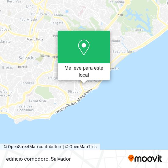 edificio comodoro mapa