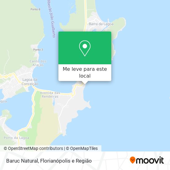 Baruc Natural mapa