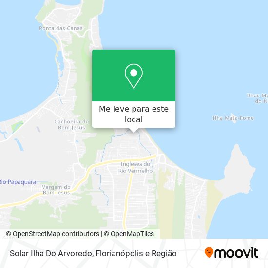 Solar Ilha Do Arvoredo mapa