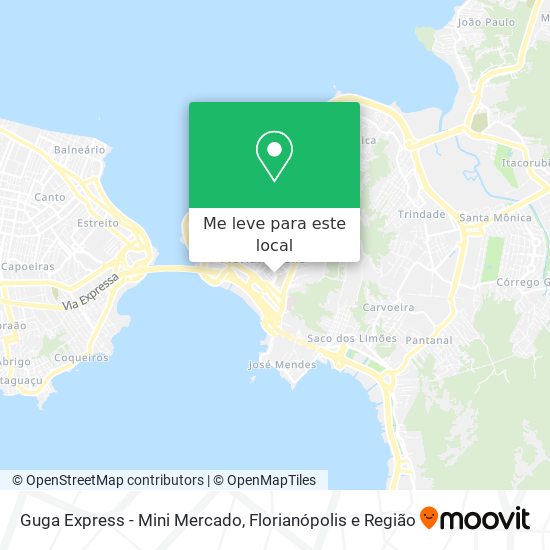 Guga Express - Mini Mercado mapa