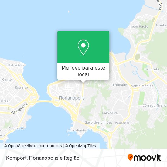 Komport mapa