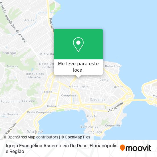 Igreja Evangélica Assembléia De Deus mapa