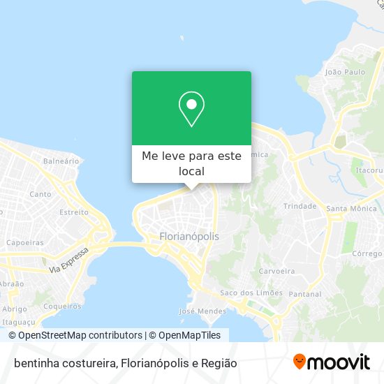 bentinha costureira mapa