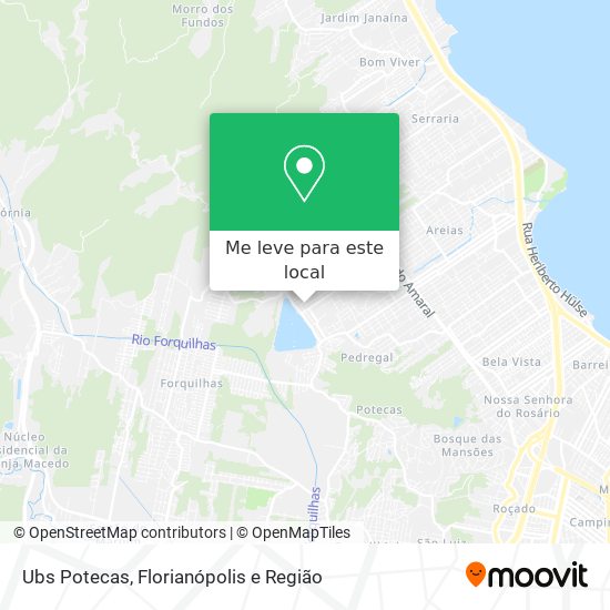 Ubs Potecas mapa
