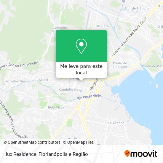 lux Residence mapa