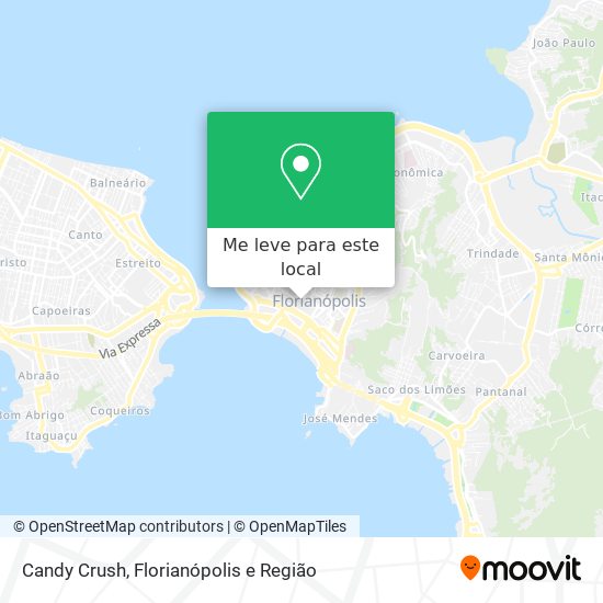 Candy Crush mapa