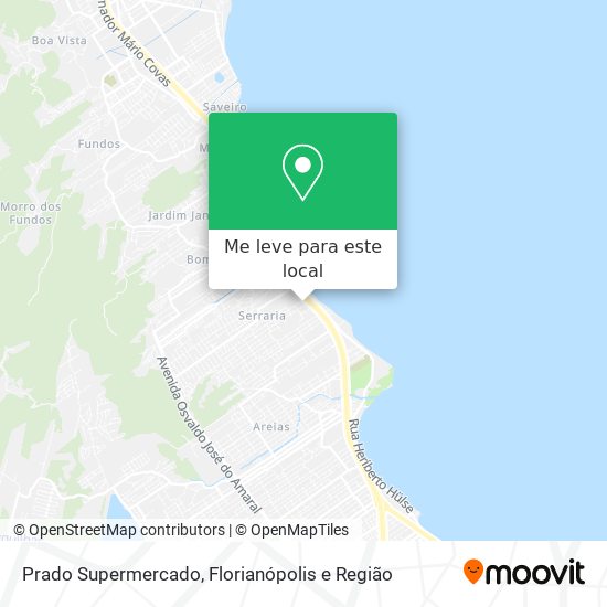 Prado Supermercado mapa