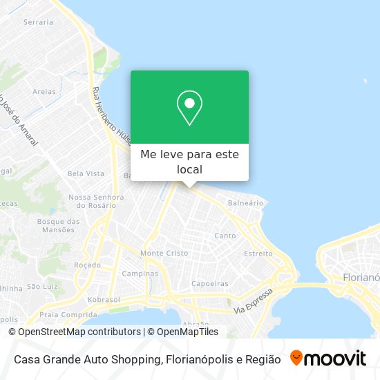 Casa Grande Auto Shopping mapa