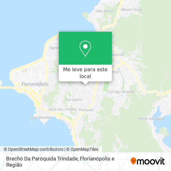 Brechó Da Paróquida Trindade mapa