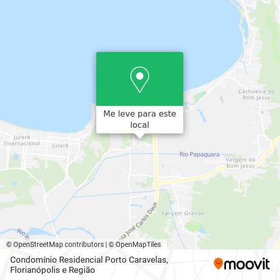 Condomínio Residencial Porto Caravelas mapa