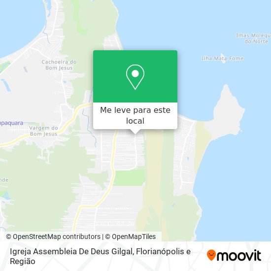 Igreja Assembleia De Deus Gilgal mapa